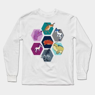 Creatures - El Pufo, Gulp, Tuem, Tuto, Hyland Jerboa, Hypnotic, Ying :: Imaginary Creatures Long Sleeve T-Shirt